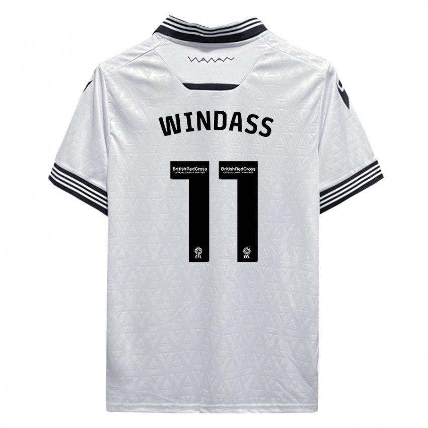 Hombre Camiseta Josh Windass #11 Blanco 2ª Equipación 2023/24 La Camisa México