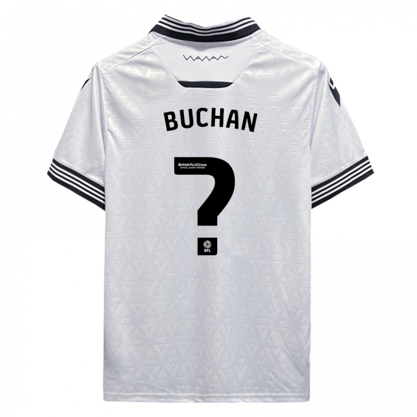 Hombre Camiseta Jay Buchan #0 Blanco 2ª Equipación 2023/24 La Camisa México