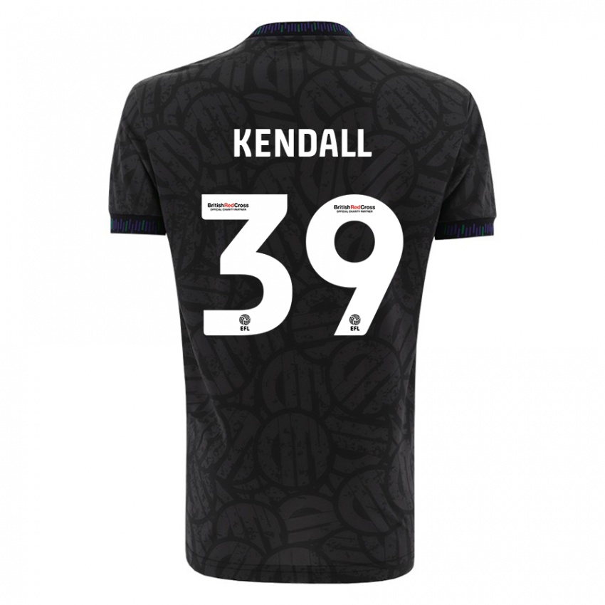 Hombre Camiseta Maya Kendall #39 Negro 2ª Equipación 2023/24 La Camisa México