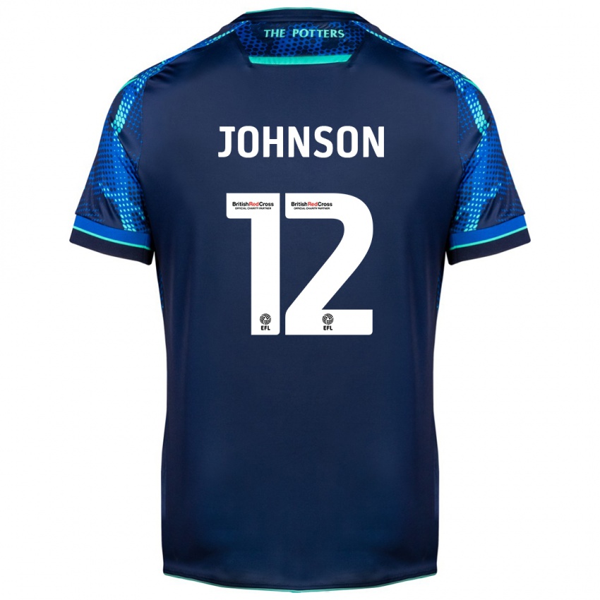 Hombre Camiseta Daniel Johnson #12 Armada 2ª Equipación 2023/24 La Camisa México