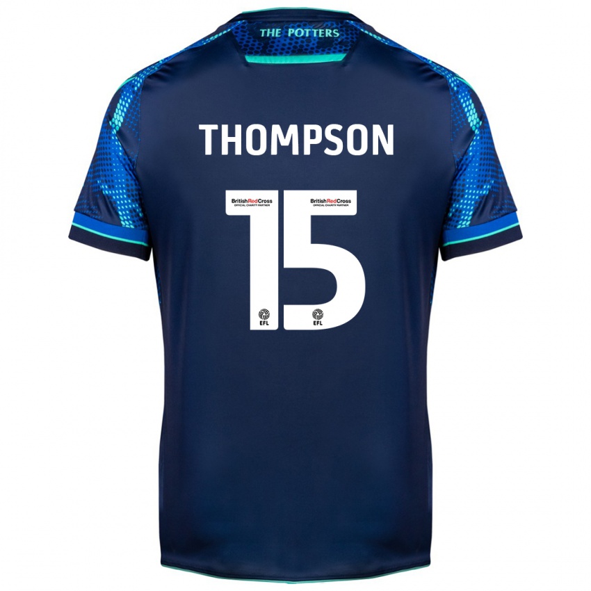 Hombre Camiseta Jordan Thompson #15 Armada 2ª Equipación 2023/24 La Camisa México