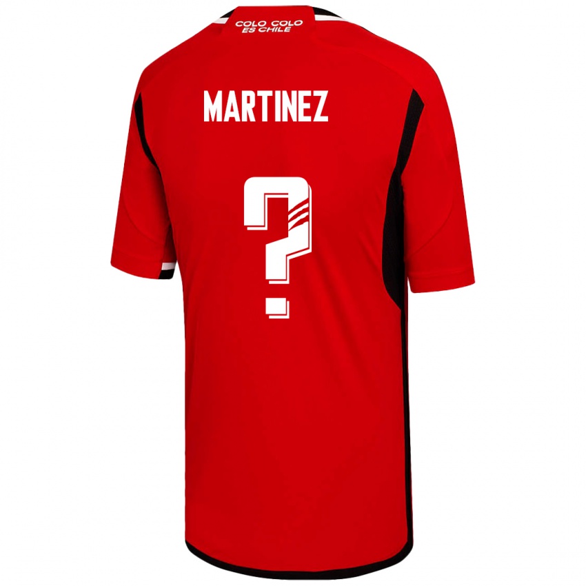 Hombre Camiseta Ivan Martinez #0 Rojo 2ª Equipación 2023/24 La Camisa México