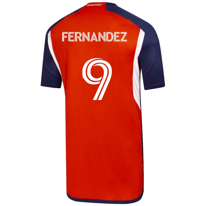 Hombre Camiseta Leandro Fernández #9 Blanco 2ª Equipación 2023/24 La Camisa México