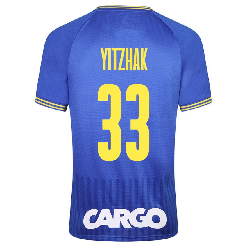 Hombre Camiseta Or Yitzhak #33 Azul 2ª Equipación 2023/24 La Camisa México