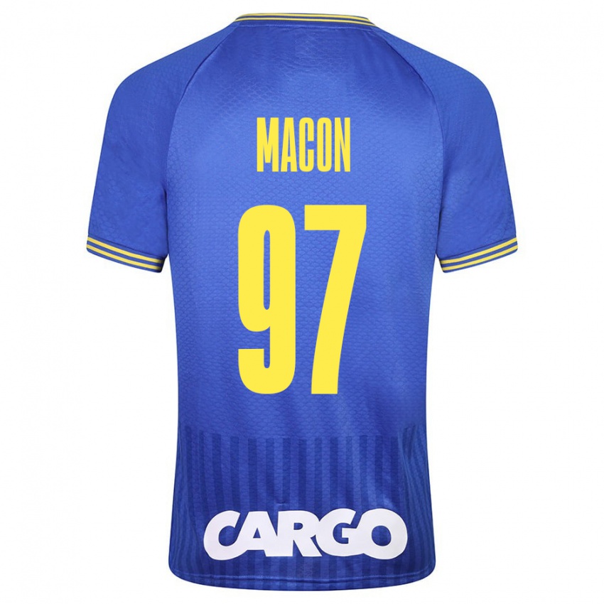 Hombre Camiseta Yvann Maçon #97 Azul 2ª Equipación 2023/24 La Camisa México