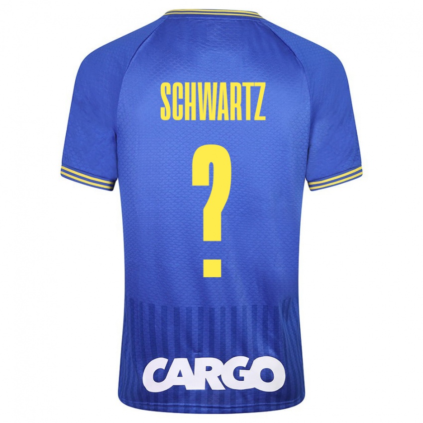 Hombre Camiseta Noam Schwartz #0 Azul 2ª Equipación 2023/24 La Camisa México