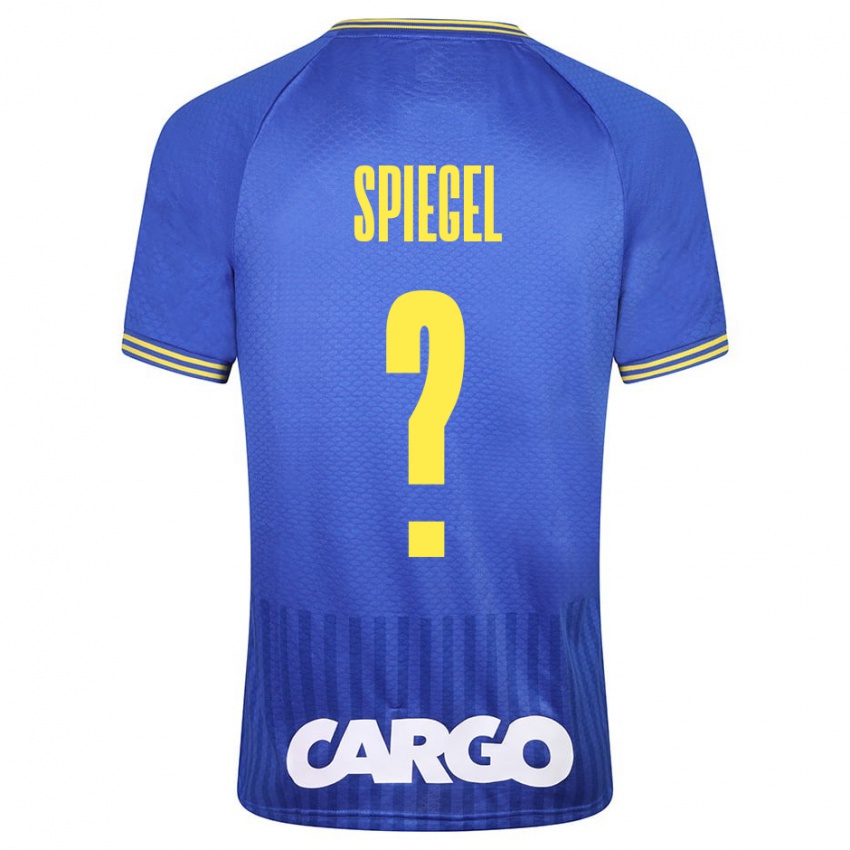 Hombre Camiseta Liran Spiegel #0 Azul 2ª Equipación 2023/24 La Camisa México