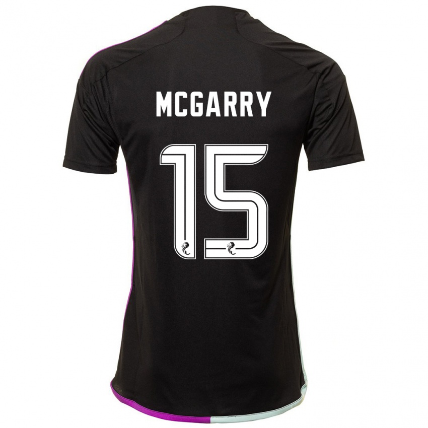 Hombre Camiseta James Mcgarry #15 Negro 2ª Equipación 2023/24 La Camisa México