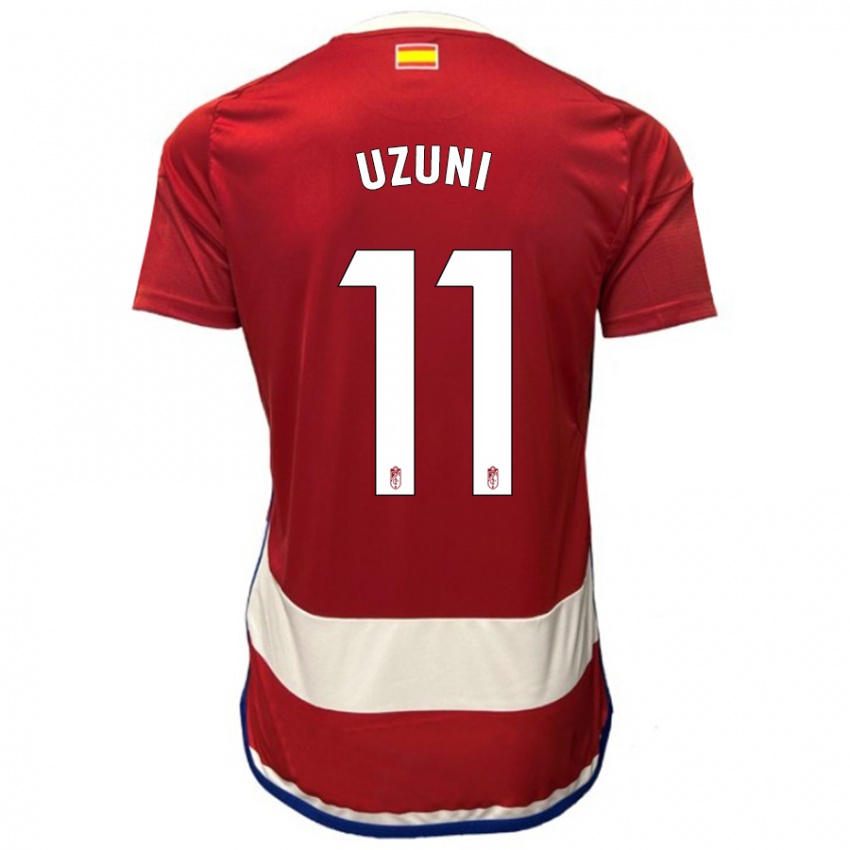 Mujer Camiseta Myrto Uzuni #11 Rojo 1ª Equipación 2023/24 La Camisa México