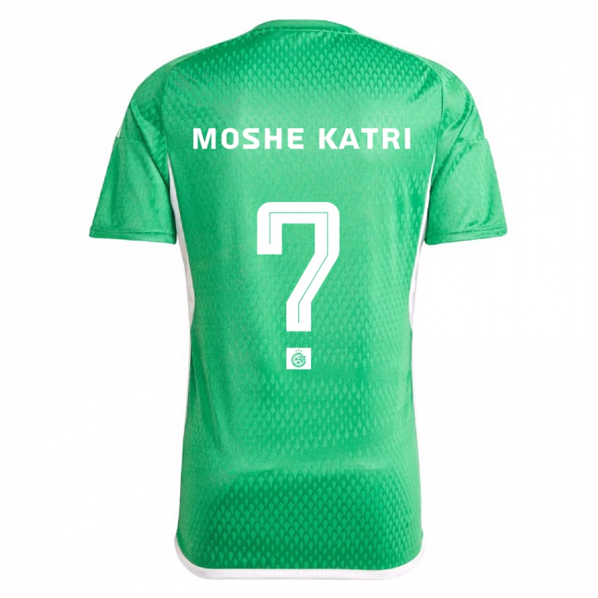 Mujer Camiseta Roy Moshe Katri #0 Blanco Azul 1ª Equipación 2023/24 La Camisa México
