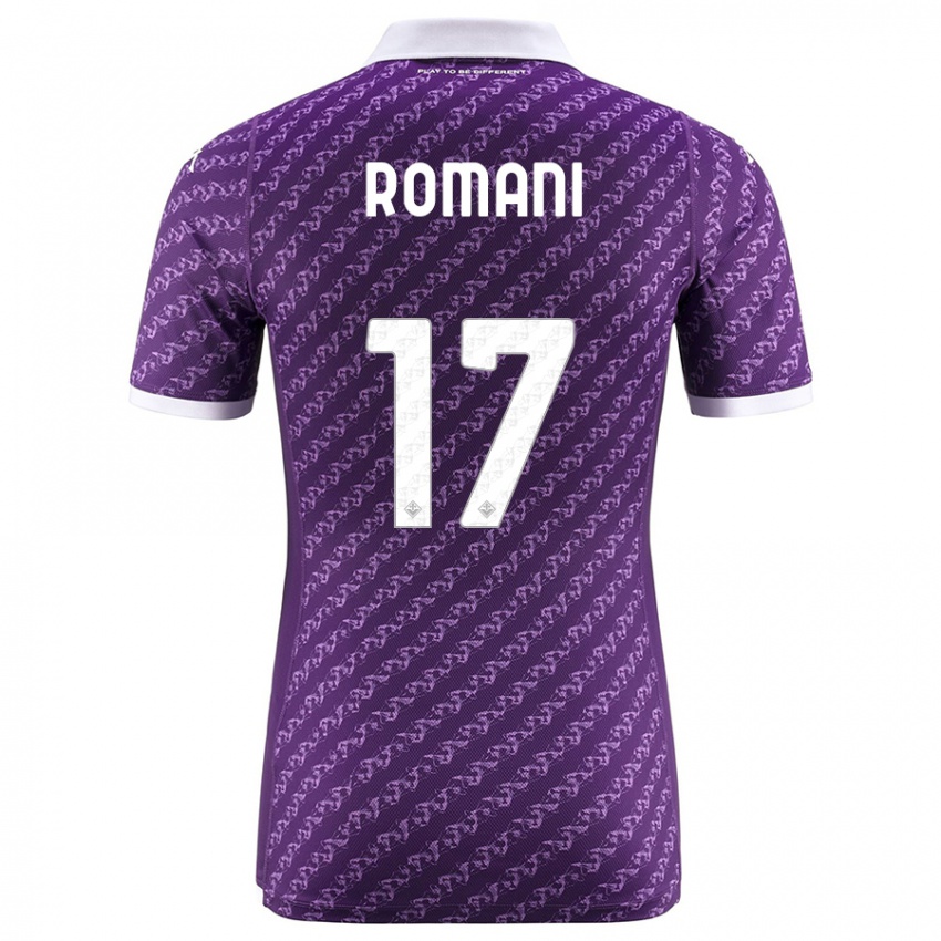 Mujer Camiseta Lorenzo Romani #17 Violeta 1ª Equipación 2023/24 La Camisa México