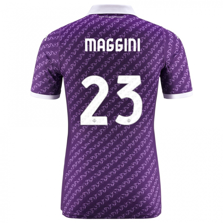 Mujer Camiseta Filippo Maggini #23 Violeta 1ª Equipación 2023/24 La Camisa México