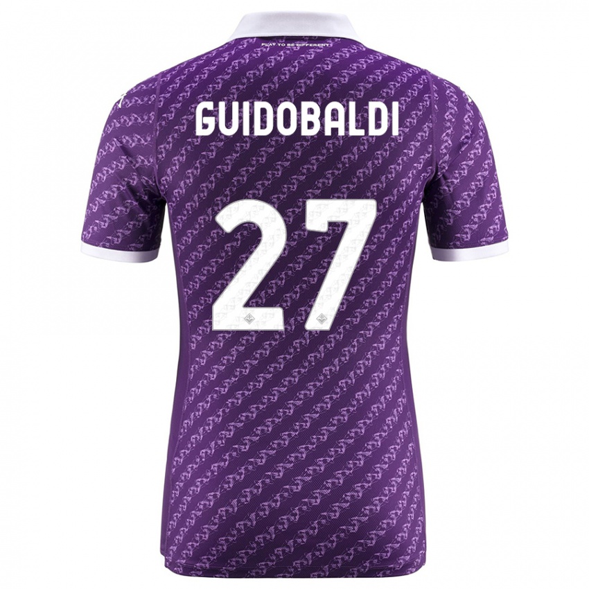 Mujer Camiseta Filippo Guidobaldi #27 Violeta 1ª Equipación 2023/24 La Camisa México