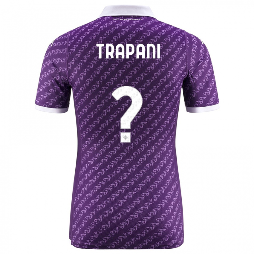 Mujer Camiseta Niccolò Trapani #0 Violeta 1ª Equipación 2023/24 La Camisa México