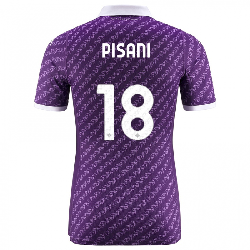 Mujer Camiseta Diego Pisani #18 Violeta 1ª Equipación 2023/24 La Camisa México