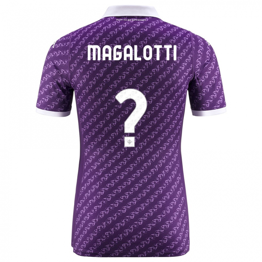 Mujer Camiseta Mattia Magalotti #0 Violeta 1ª Equipación 2023/24 La Camisa México