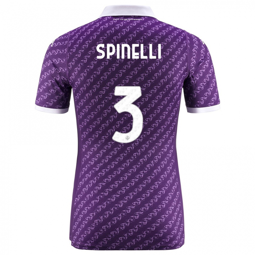 Mujer Camiseta Giorgia Spinelli #3 Violeta 1ª Equipación 2023/24 La Camisa México