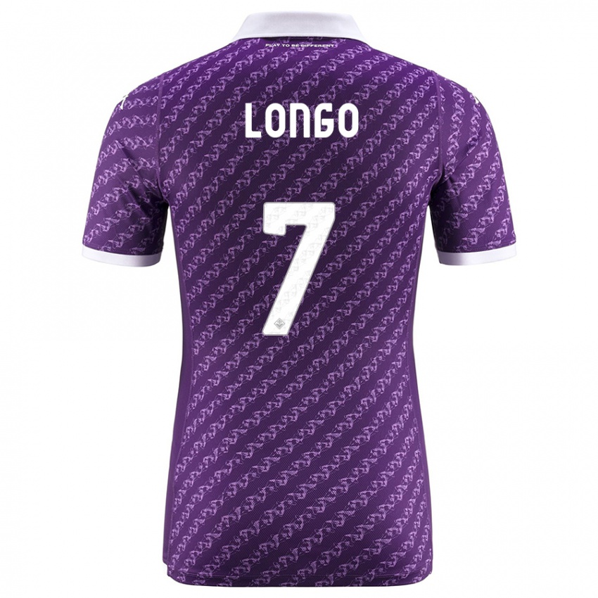 Mujer Camiseta Miriam Longo #7 Violeta 1ª Equipación 2023/24 La Camisa México