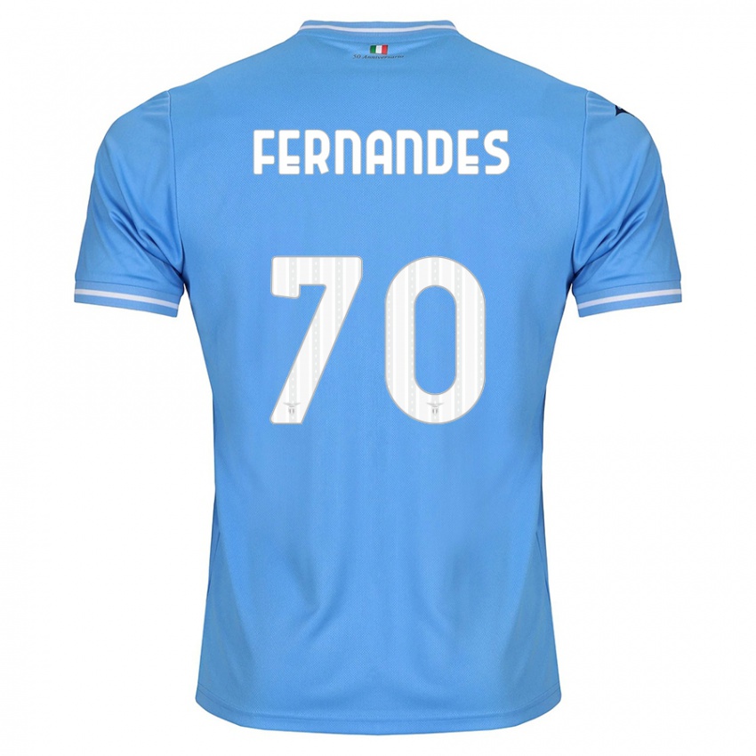 Mujer Camiseta Saná Fernandes #70 Azul 1ª Equipación 2023/24 La Camisa México