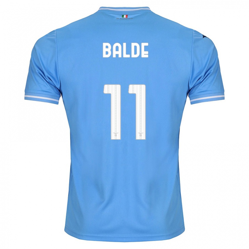 Mujer Camiseta Mahamadou Balde #11 Azul 1ª Equipación 2023/24 La Camisa México