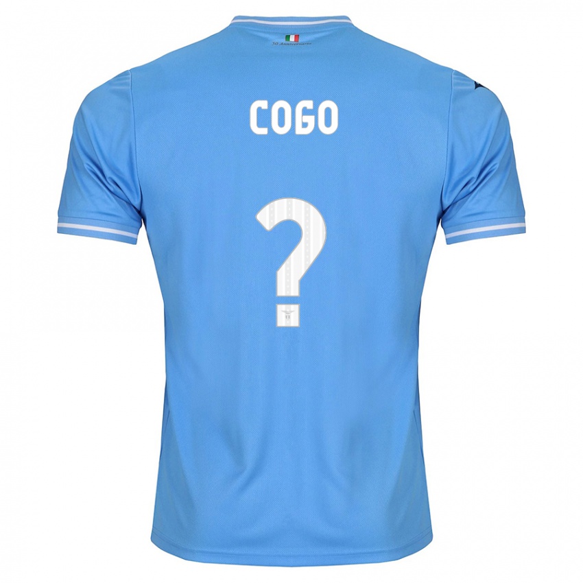 Mujer Camiseta Giovanni Cogo #0 Azul 1ª Equipación 2023/24 La Camisa México