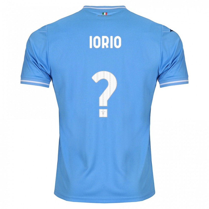 Mujer Camiseta Antonio Iorio #0 Azul 1ª Equipación 2023/24 La Camisa México