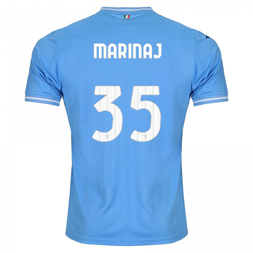 Mujer Camiseta Kledi Marinaj #35 Azul 1ª Equipación 2023/24 La Camisa México