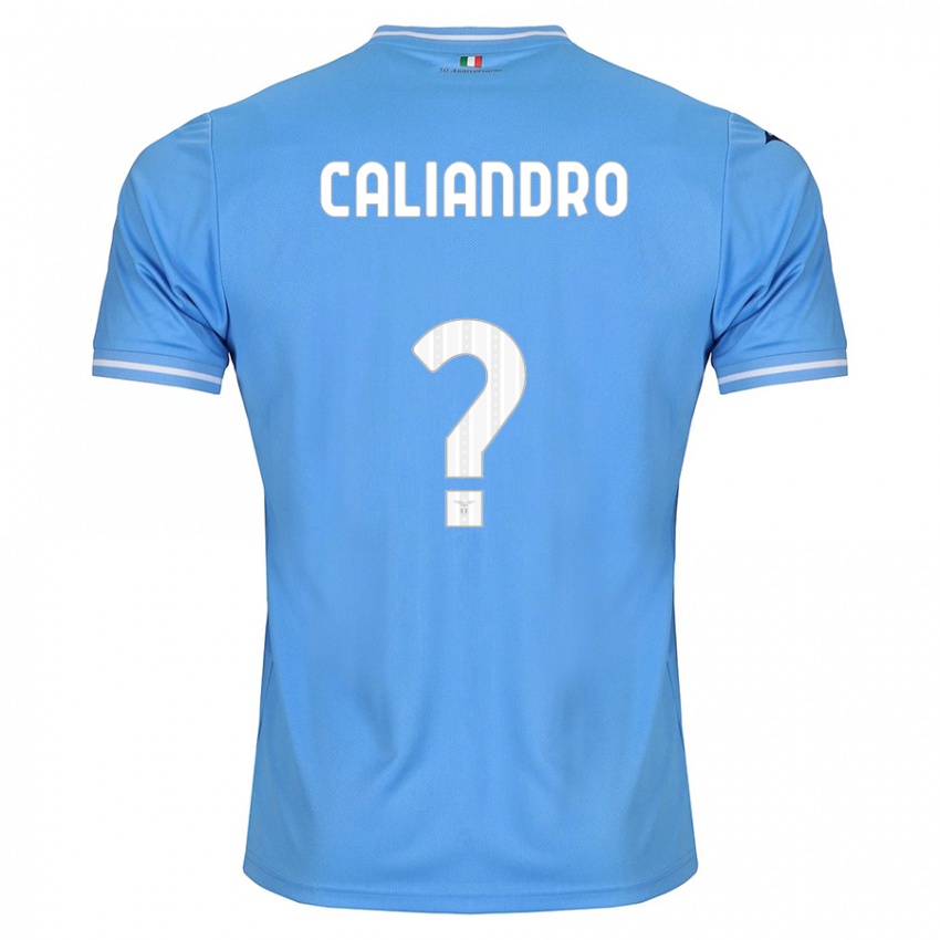 Mujer Camiseta Stanislao Caliandro #0 Azul 1ª Equipación 2023/24 La Camisa México