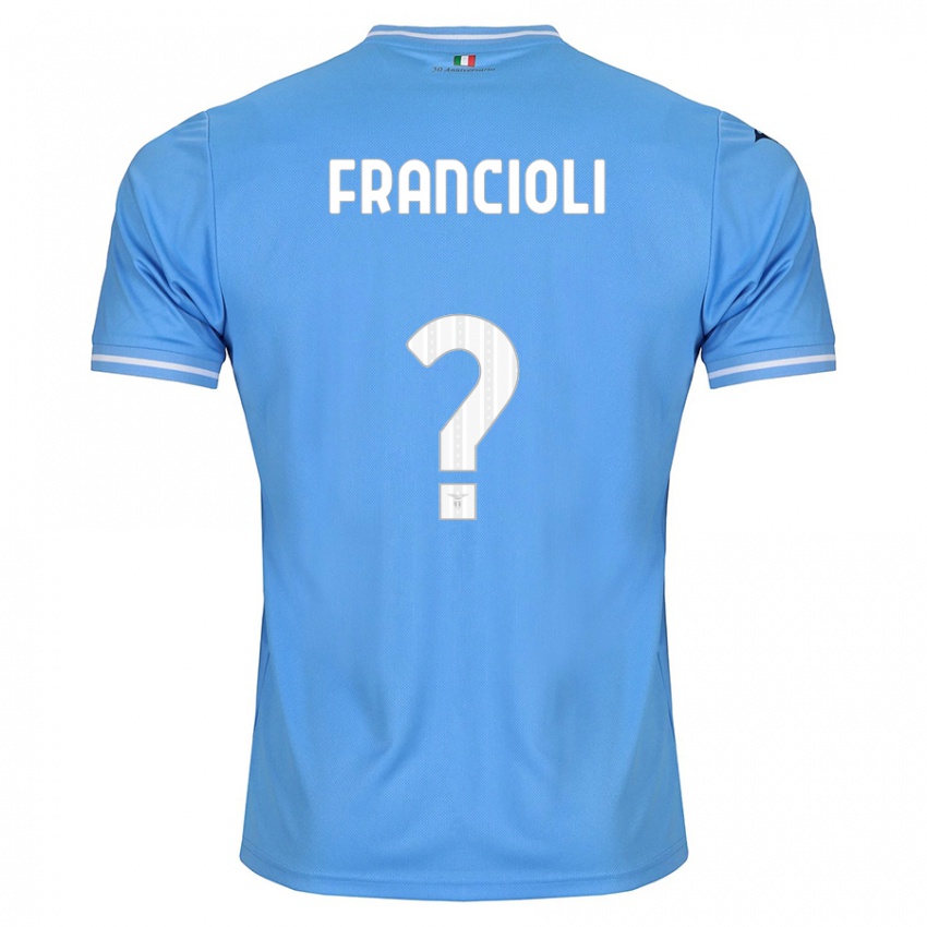 Mujer Camiseta Diego Francioli #0 Azul 1ª Equipación 2023/24 La Camisa México