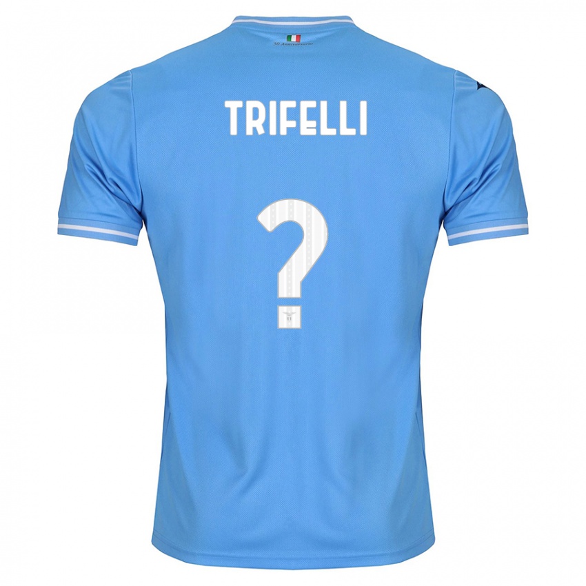 Mujer Camiseta Cristiano Trifelli #0 Azul 1ª Equipación 2023/24 La Camisa México