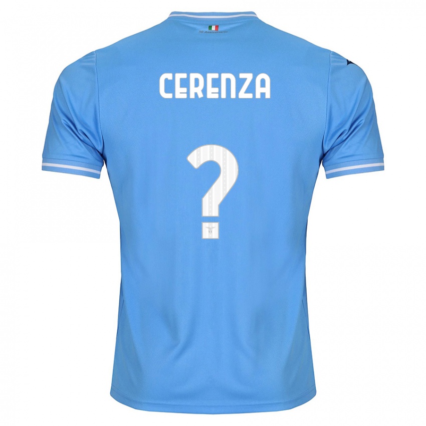 Mujer Camiseta Francesco Cerenza #0 Azul 1ª Equipación 2023/24 La Camisa México
