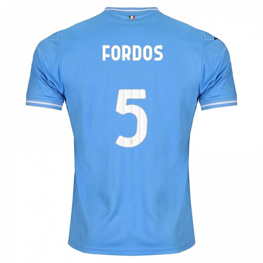 Mujer Camiseta Beatrix Fordos #5 Azul 1ª Equipación 2023/24 La Camisa México