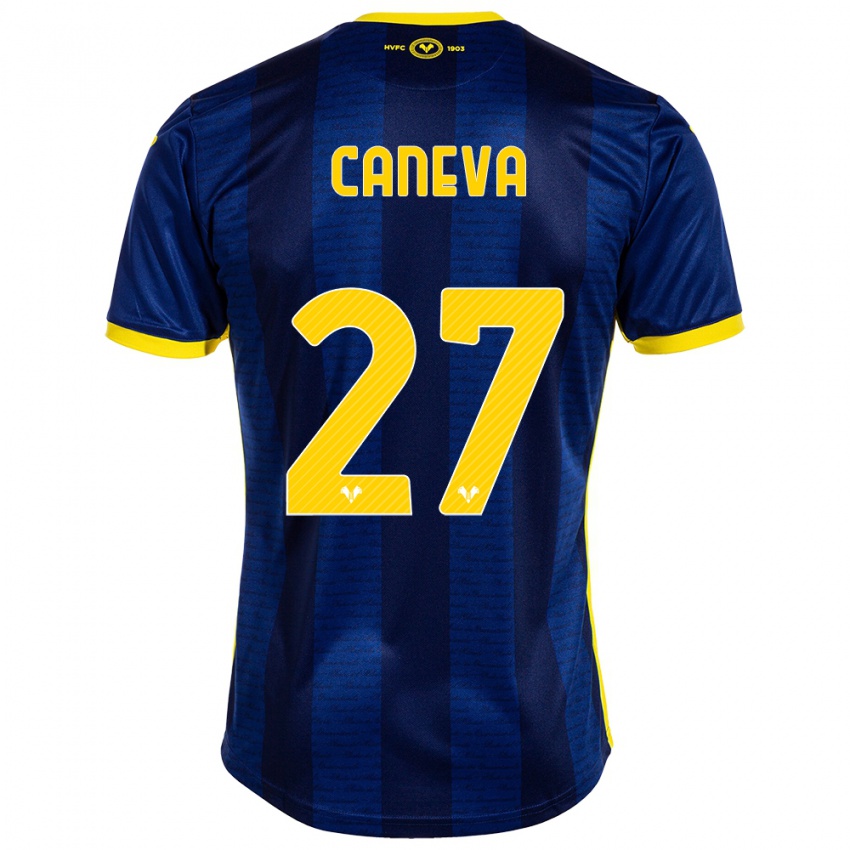 Mujer Camiseta Elia Caneva #27 Armada 1ª Equipación 2023/24 La Camisa México