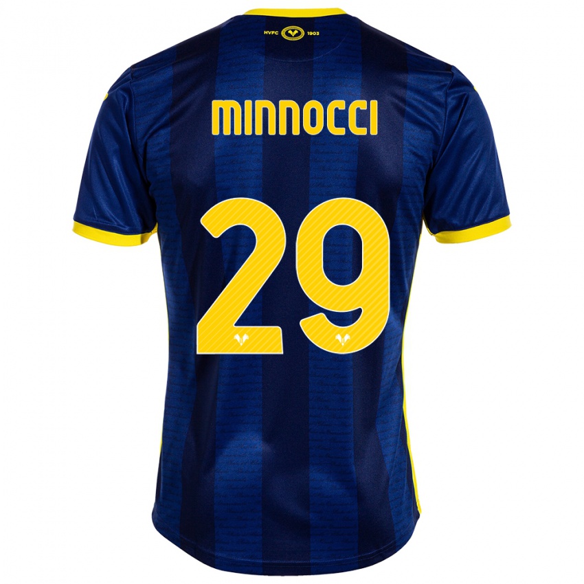Mujer Camiseta Valerio Minnocci #29 Armada 1ª Equipación 2023/24 La Camisa México