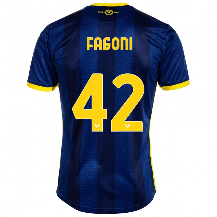 Mujer Camiseta Marco Fagoni #42 Armada 1ª Equipación 2023/24 La Camisa México