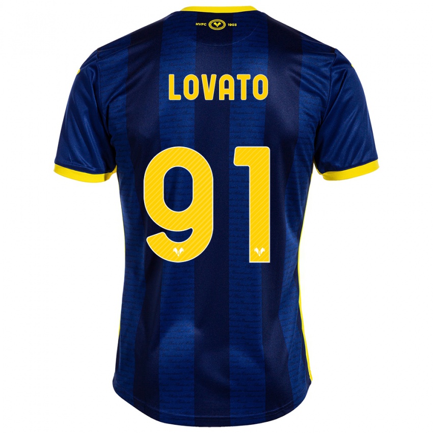 Mujer Camiseta Enrico Lovato #91 Armada 1ª Equipación 2023/24 La Camisa México