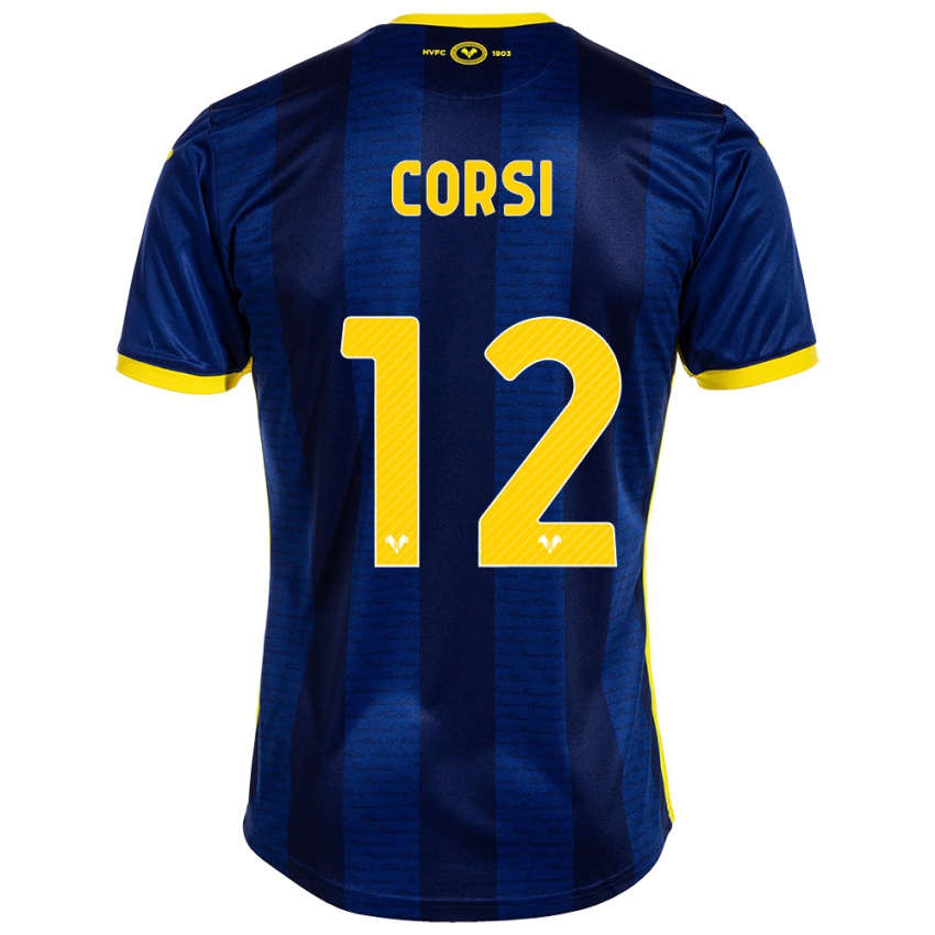 Mujer Camiseta Sara Corsi #12 Armada 1ª Equipación 2023/24 La Camisa México