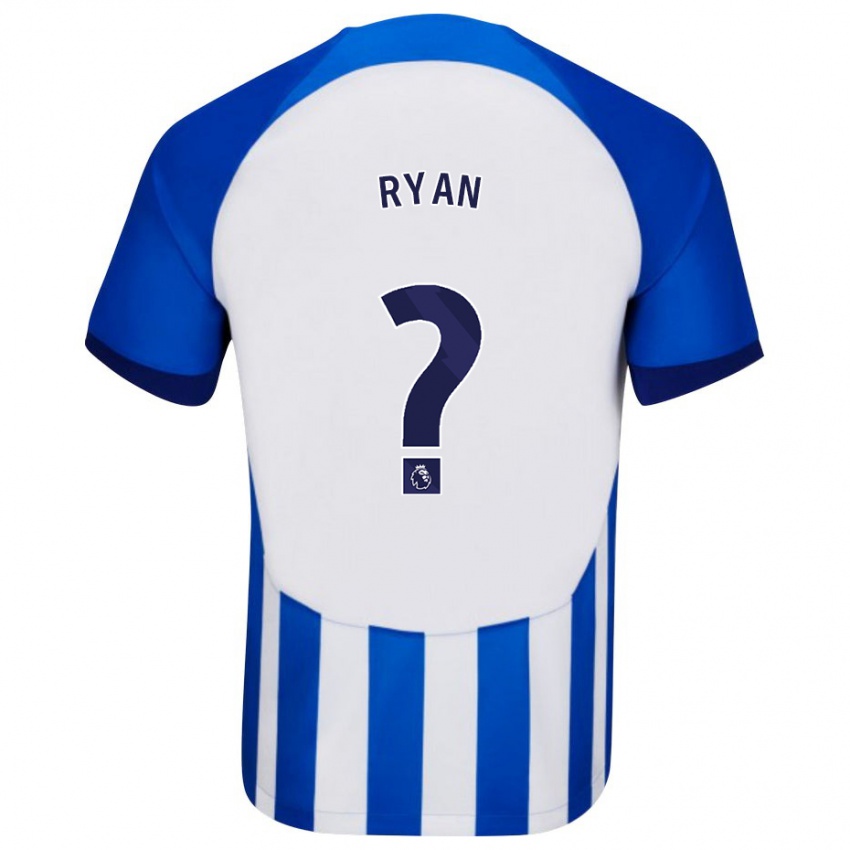 Mujer Camiseta Kain Ryan #0 Azul 1ª Equipación 2023/24 La Camisa México