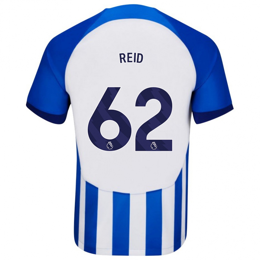 Mujer Camiseta Tommy Reid #62 Azul 1ª Equipación 2023/24 La Camisa México