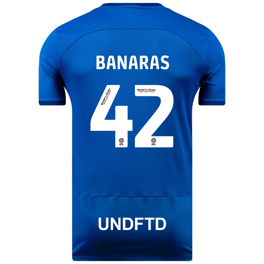 Mujer Camiseta Layla Banaras #42 Azul 1ª Equipación 2023/24 La Camisa México