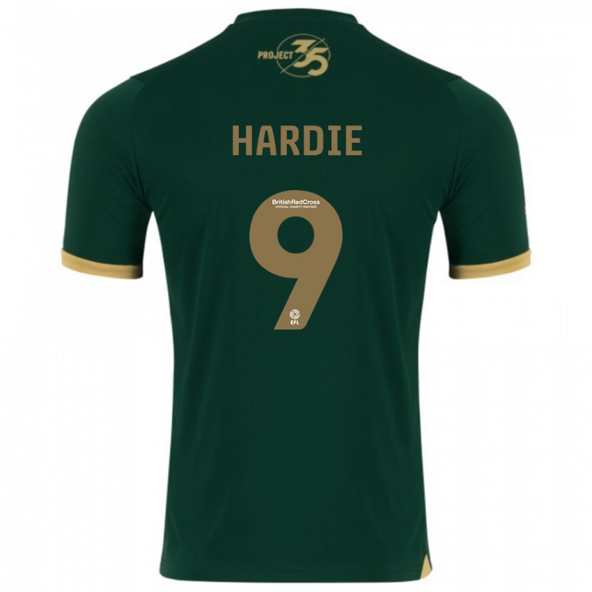 Mujer Camiseta Ryan Hardie #9 Verde 1ª Equipación 2023/24 La Camisa México