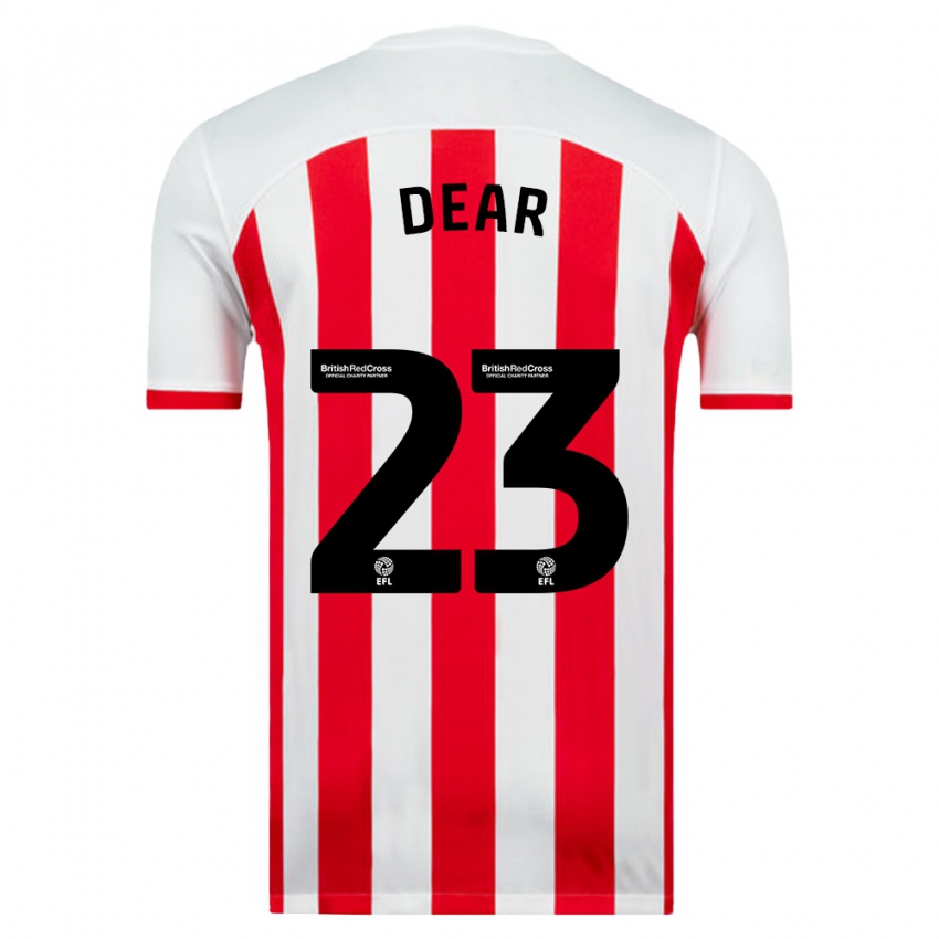 Mujer Camiseta Jenna Dear #23 Blanco 1ª Equipación 2023/24 La Camisa México