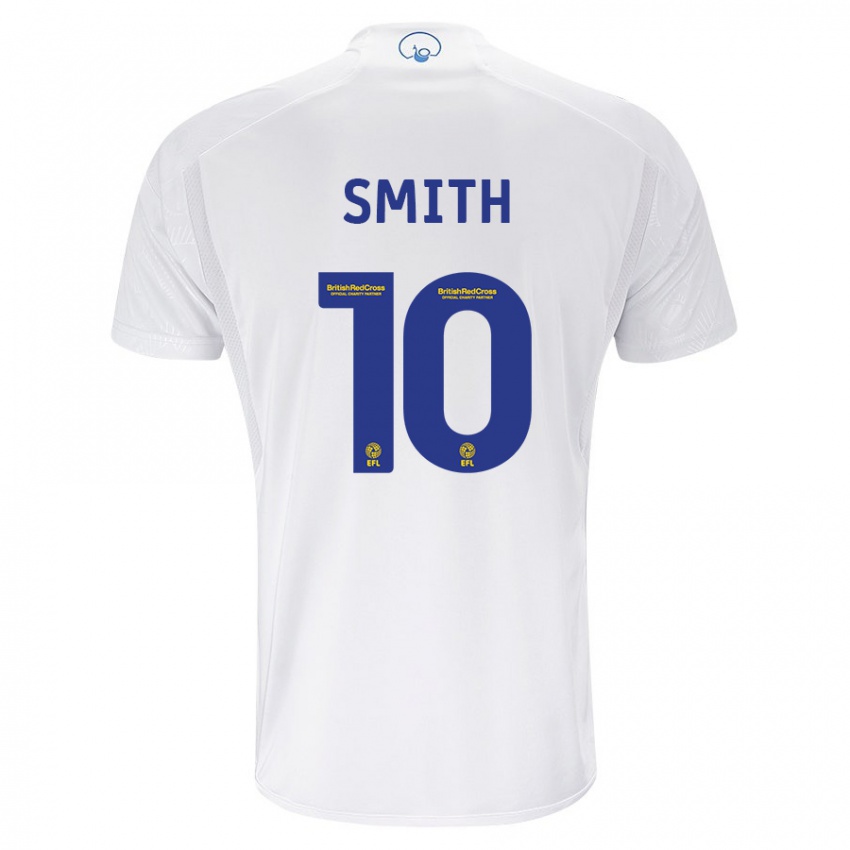 Mujer Camiseta Kathryn Smith #10 Blanco 1ª Equipación 2023/24 La Camisa México