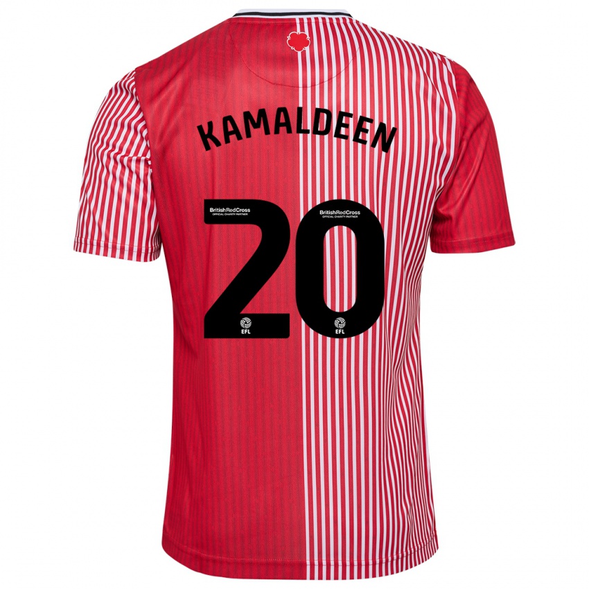 Mujer Camiseta Kamaldeen Sulemana #20 Rojo 1ª Equipación 2023/24 La Camisa México