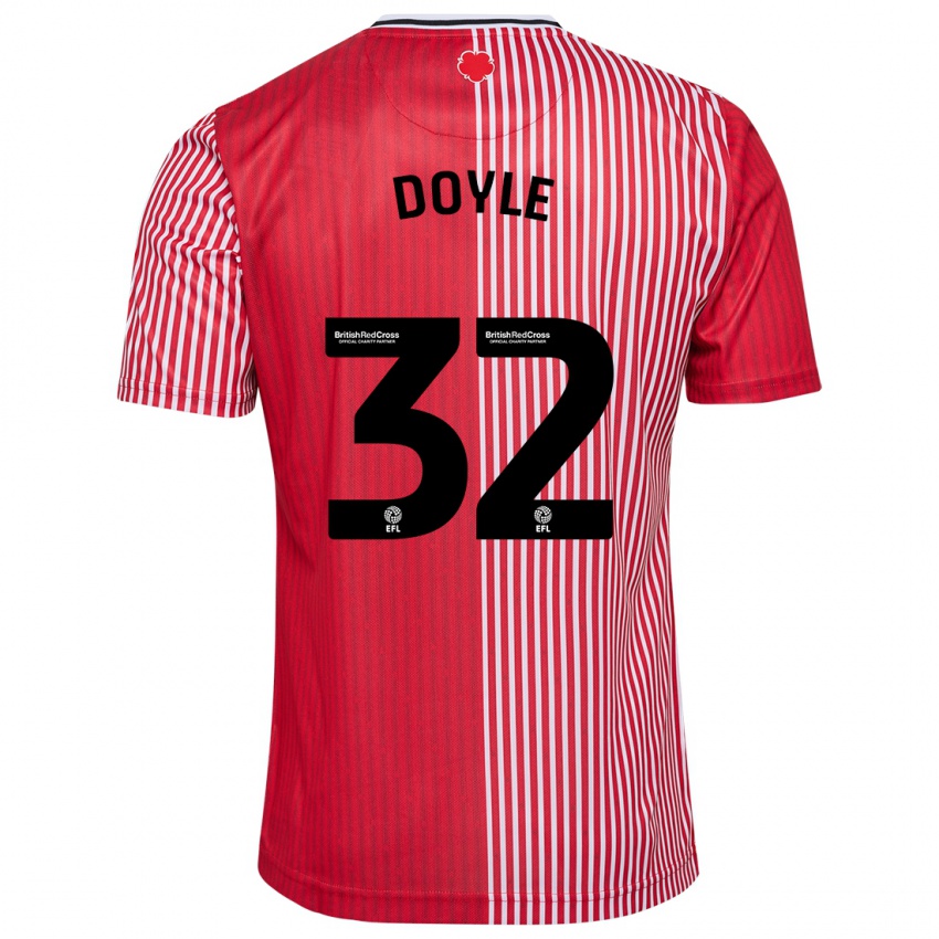 Mujer Camiseta Kamari Doyle #32 Rojo 1ª Equipación 2023/24 La Camisa México