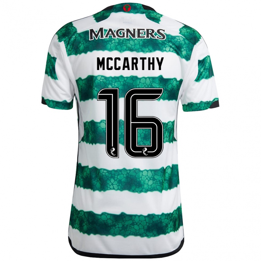 Mujer Camiseta James Mccarthy #16 Verde 1ª Equipación 2023/24 La Camisa México