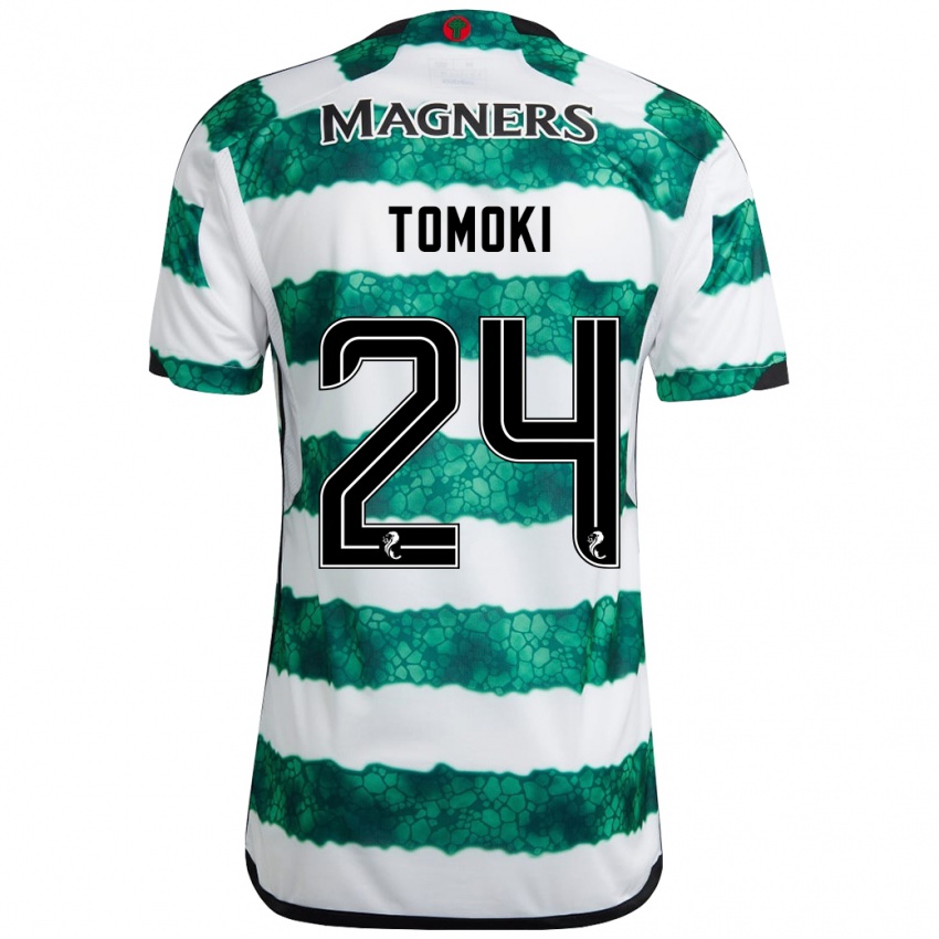 Mujer Camiseta Tomoki Iwata #24 Verde 1ª Equipación 2023/24 La Camisa México