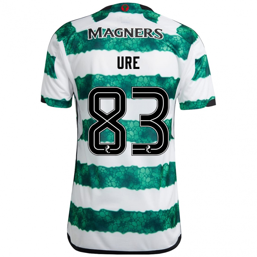 Mujer Camiseta Kyle Ure #83 Verde 1ª Equipación 2023/24 La Camisa México