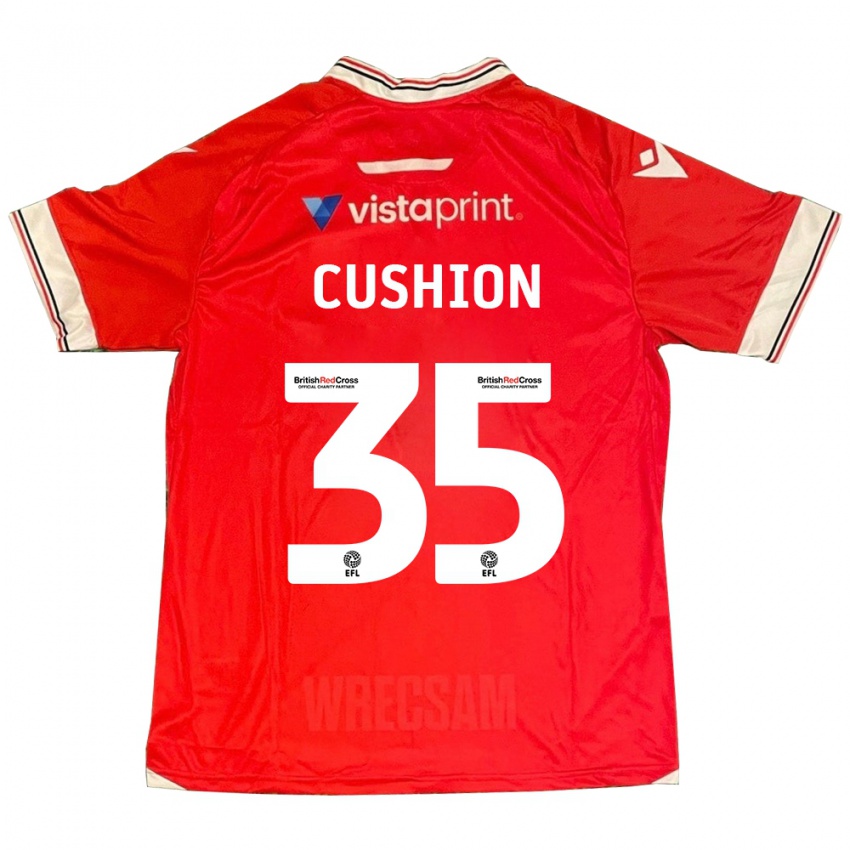 Mujer Camiseta Owen Cushion #35 Rojo 1ª Equipación 2023/24 La Camisa México