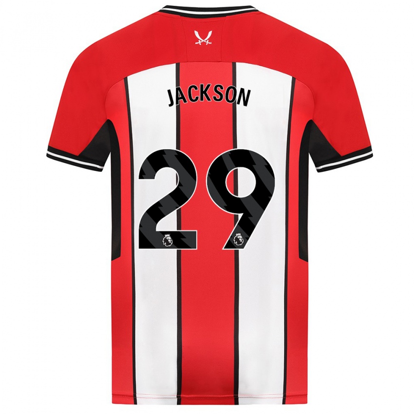Mujer Camiseta Fallon Olivia Connolly-Jackson #29 Rojo 1ª Equipación 2023/24 La Camisa México